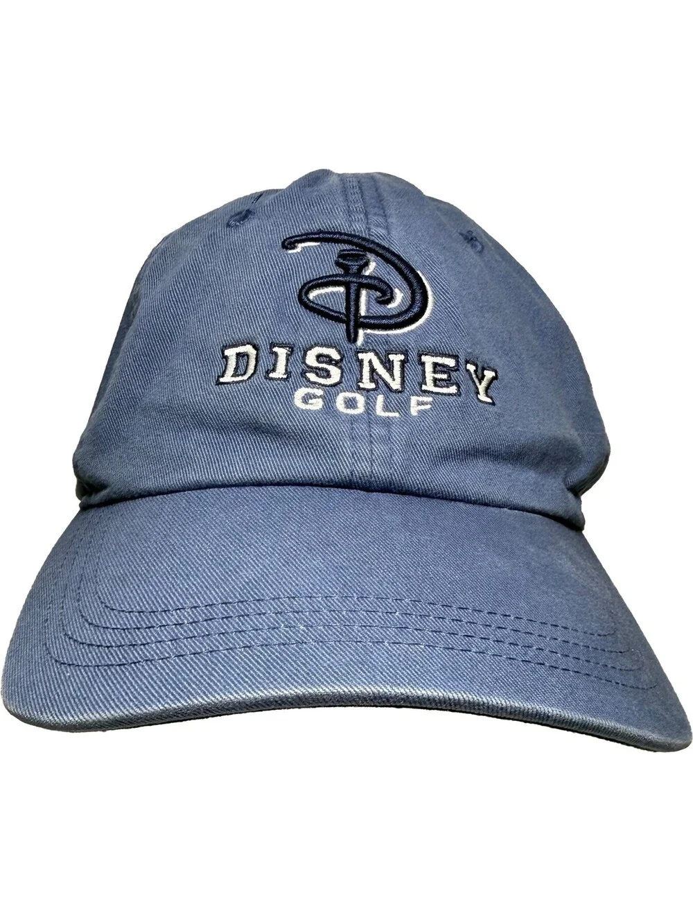 Disney Golf Hat Ahead Extreme Fit Blue Adjustable Strapback Cap Mens 1 Size